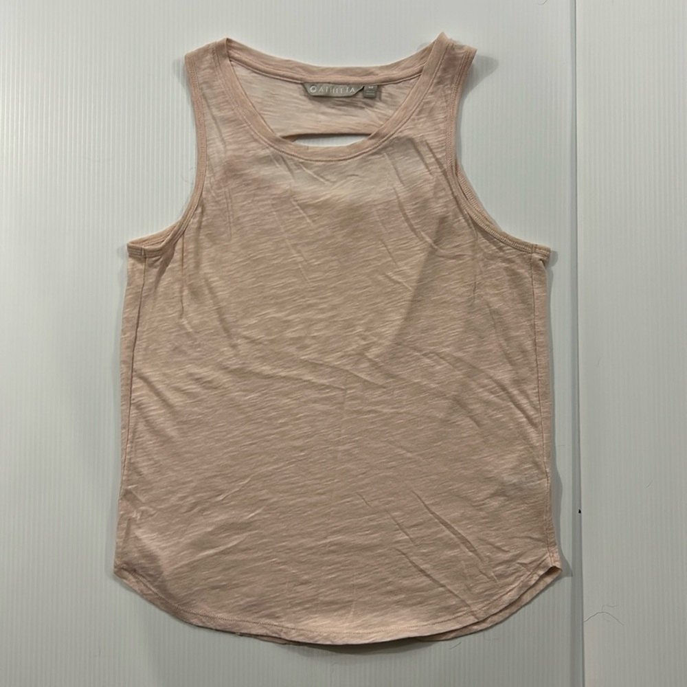 340. Women’s Athleta Light Pink Tank Top (XS)
